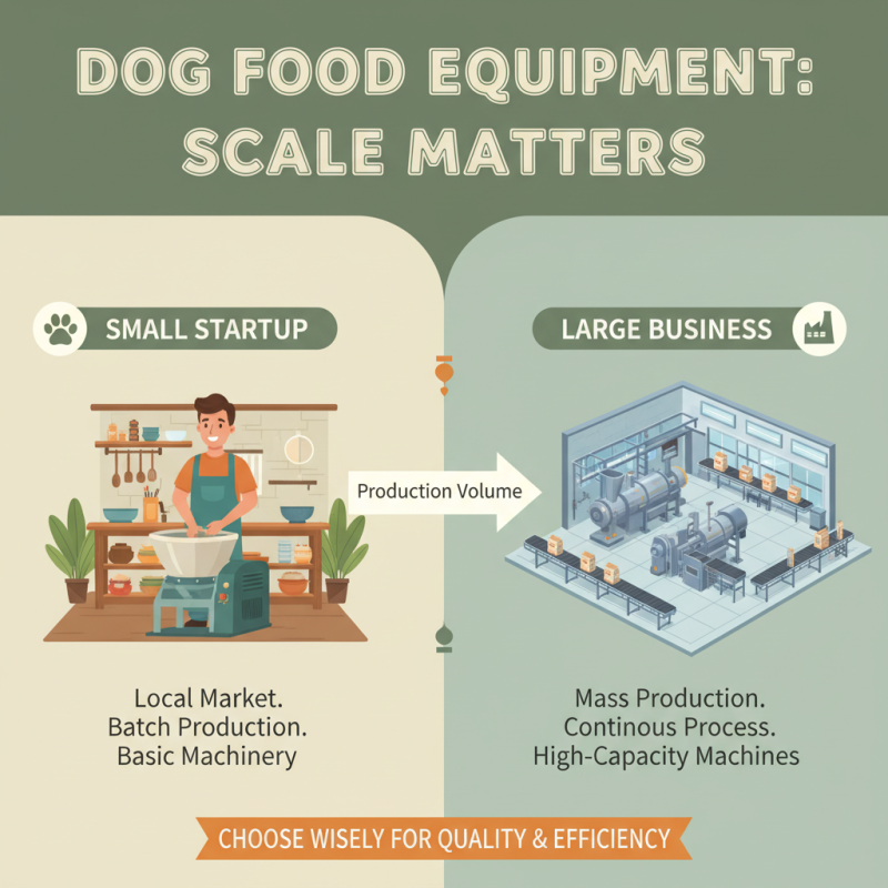 How to Choose the Right Dog Food Manufacturing Equipment for Your Business