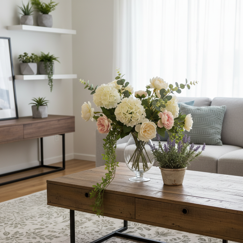 What Are Artificial Floral Plants and How Can They Enhance Your Home Decor