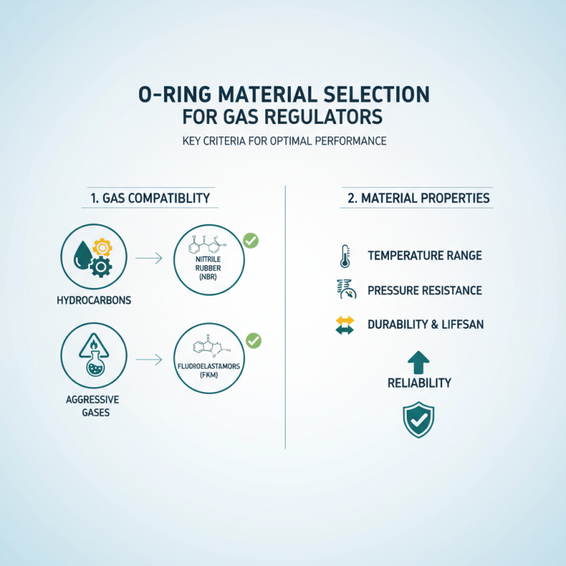 How to Choose the Right Gas Regulator O Ring for Optimal Performance