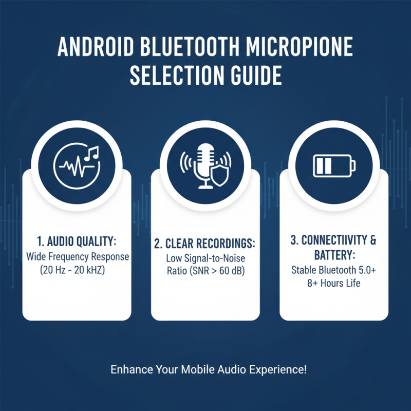 10 Essential Tips for Choosing the Best Bluetooth Microphone for Android Phones