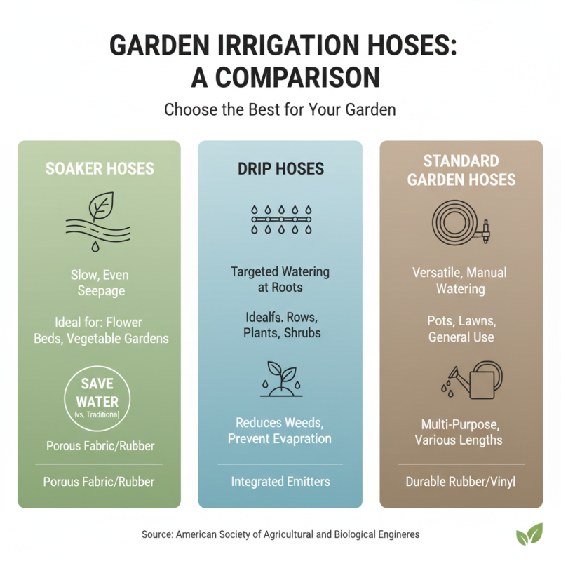 How to Choose the Best Irrigation Hoses for Your Garden Needs