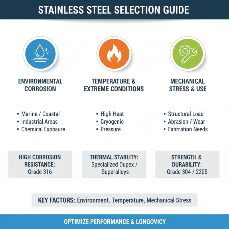 How to Choose the Right Stainless Steel Grades for Your Project