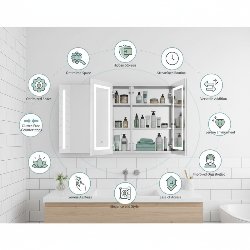 Top 10 Benefits of Using a Mirror Cabinet for Your Bathroom Storage Needs