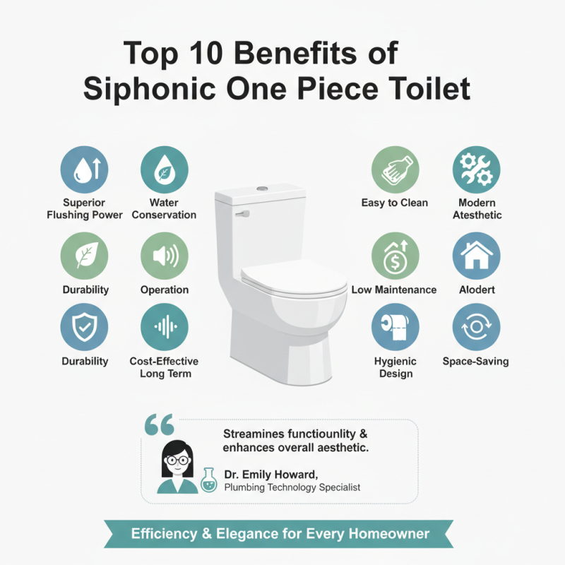 Top 10 Benefits of Siphonic One Piece Toilet Every Homeowner Should Know