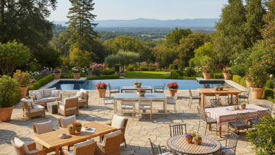 Top 10 Outdoor Table and Chair Sets for Ultimate Comfort and Style