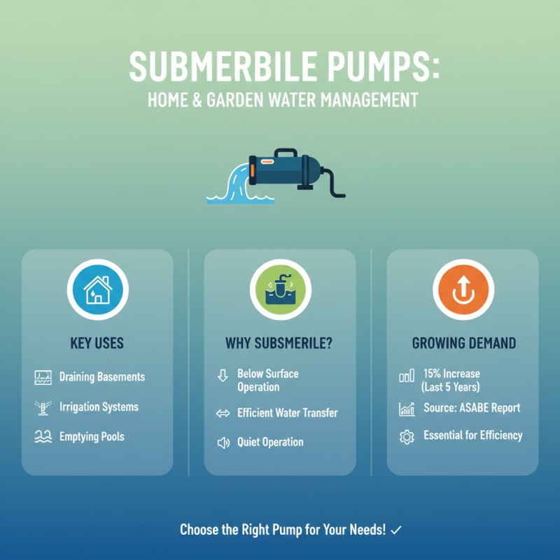 Top 10 Best Submersible Pumps for Your Home and Garden Needs