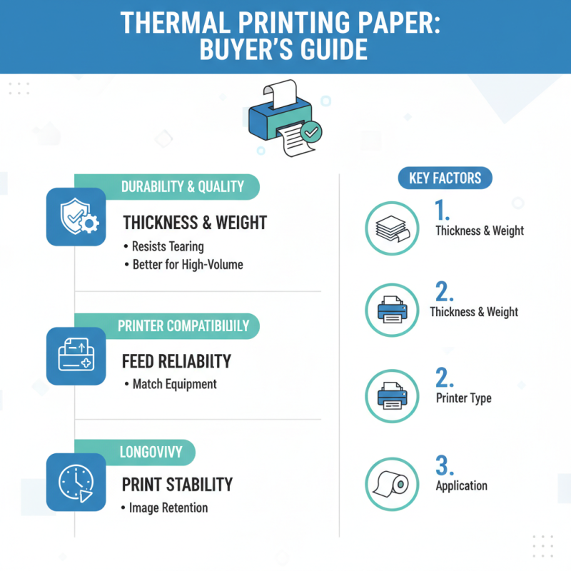 Top Thermal Printing Paper for 2025 Choosing the Best Options for Your Needs