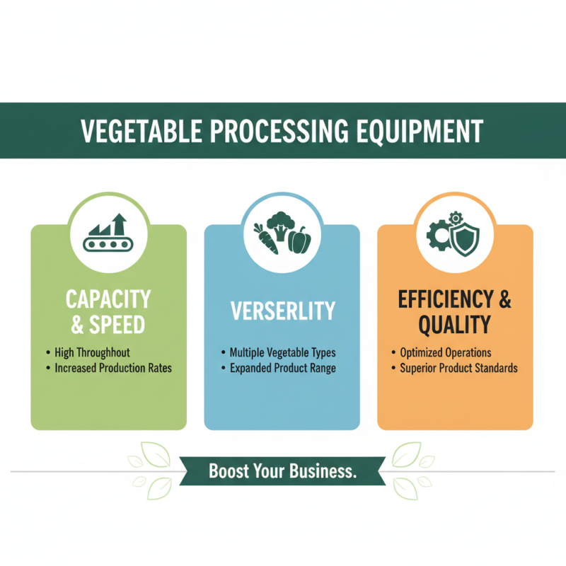 Why You Should Invest in Vegetable Processing Equipment for Your Business Success