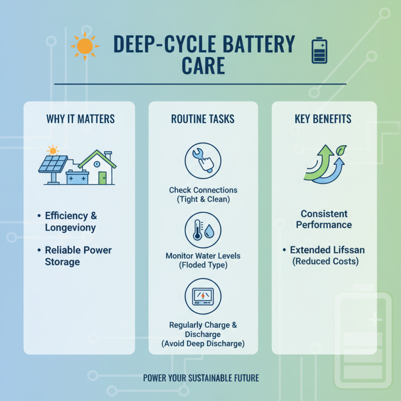 Why Deep Cycle Batteries Are Essential for Renewable Energy Systems