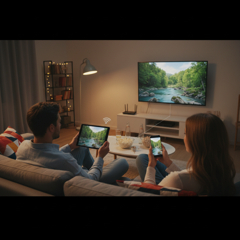 How to Share Screen with TV for Easy Wireless Streaming and Mirroring