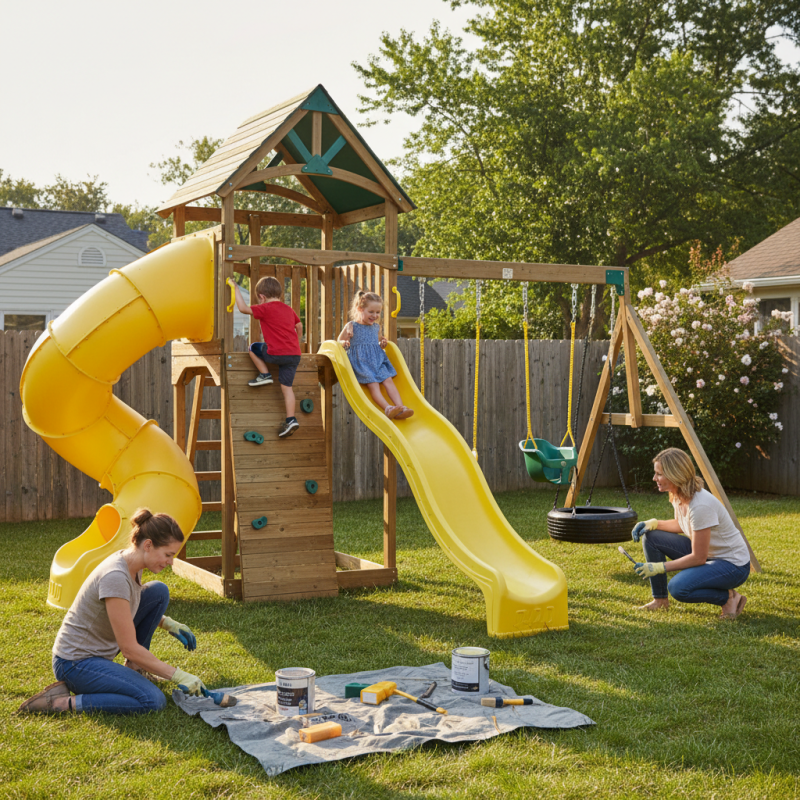 Top 10 Tips for Choosing the Perfect Outdoor Slide Playset for Your Kids