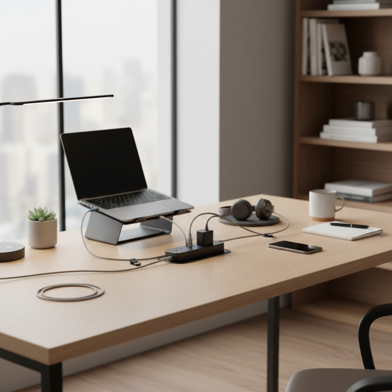 Why You Need an On Desk Power Solution for a More Organized Workspace