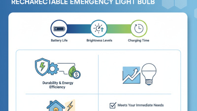 Top Tips for Choosing the Best Rechargeable Emergency Light Bulb for Your Needs