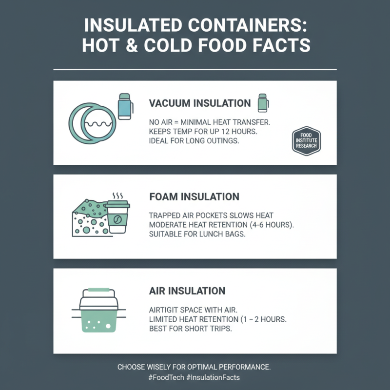 How to Choose the Best Insulated Container for Keeping Food Hot or Cold