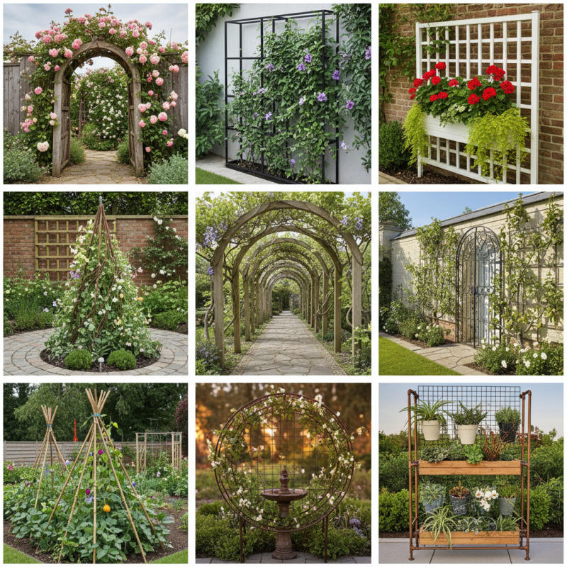 Top 10 Yard Trellis Ideas to Elevate Your Garden Aesthetic
