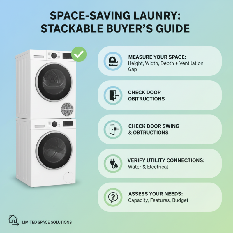 Top 10 Full Size Stackable Washer and Dryer Models for Small Spaces