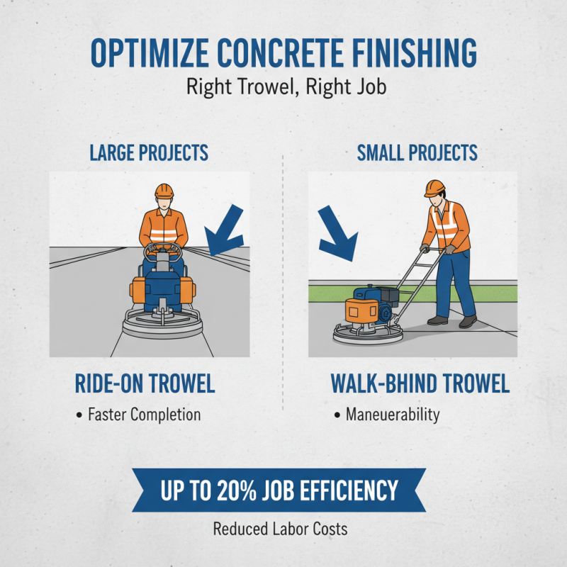 How to Choose the Right Concrete Power Trowel for Your Project