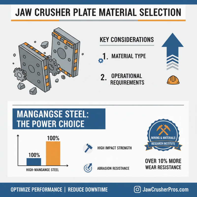2025 How to Choose the Right Jaw Crusher Plate Material for Your Needs