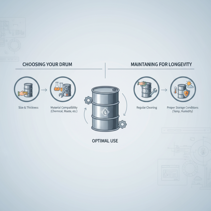 How to Choose and Maintain a Galvanized Iron Drum for Optimal Use