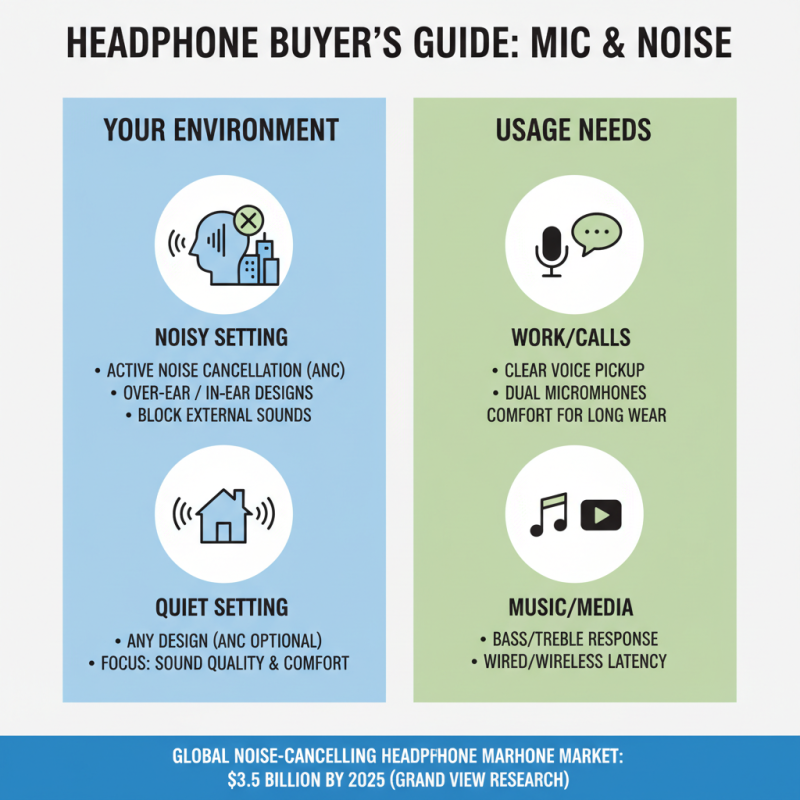 How to Choose the Best Headphones with Mic for Your Needs