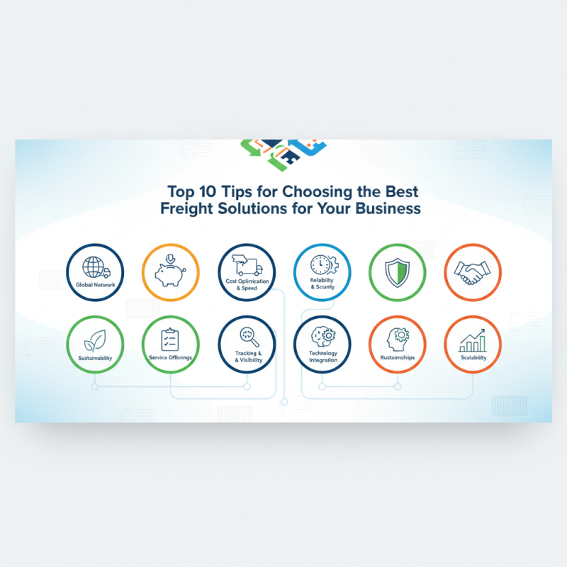 Top 10 Tips for Choosing the Best Freight Solutions for Your Business