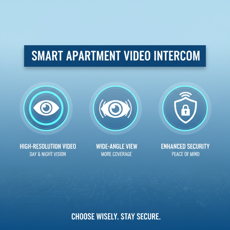 How to Choose the Best Apartment Video Intercom System for Your Needs