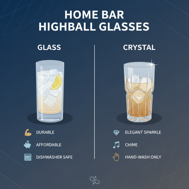 10 Essential Tips for Choosing the Perfect Highball Glasses for Your Home Bar