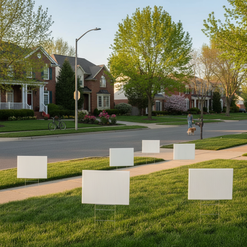 Why Choose Corrugated Yard Signs for Your Next Marketing Campaign