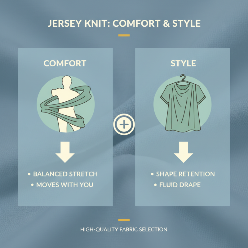 10 Best Jersey Knit Fabrics for Ultimate Comfort and Style