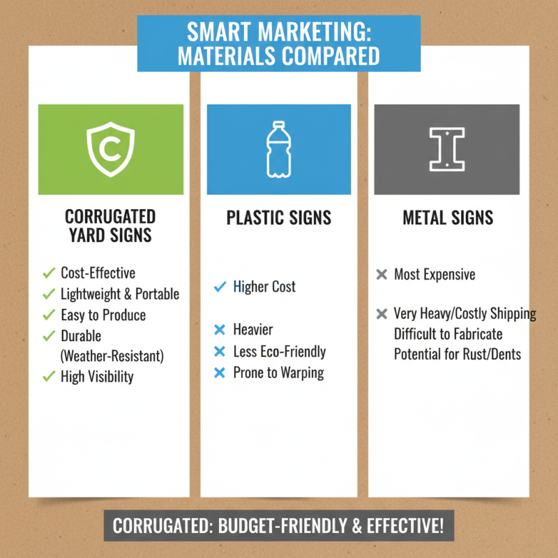 Why Choose Corrugated Yard Signs for Your Next Marketing Campaign