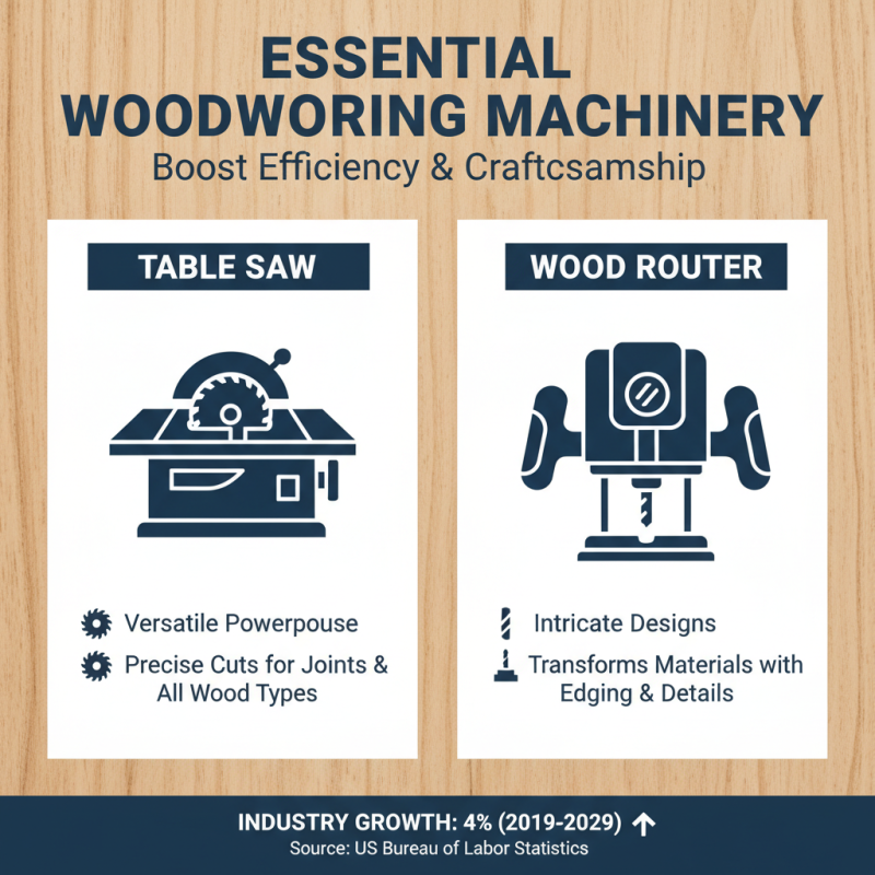 The 10 Best Woodworking Machinery Tools You Need for Your Workshop