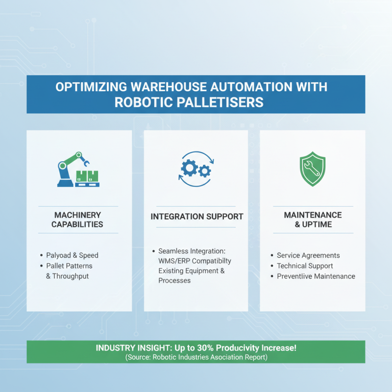 How to Choose the Right Robotic Palletisers for Your Warehouse Needs