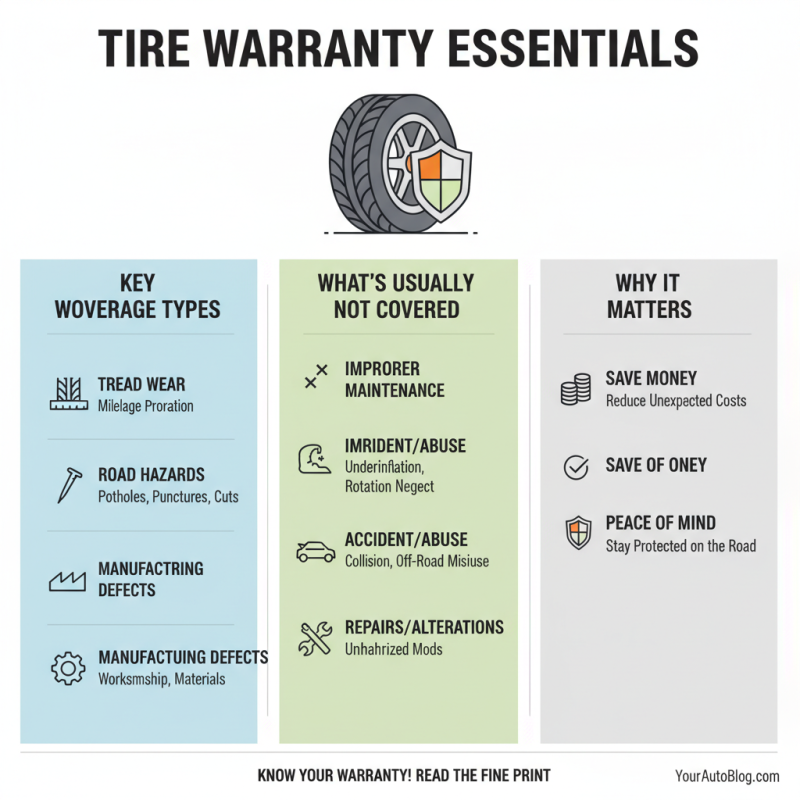 Why You Need to Understand Tire Warranty Coverage for Your Vehicle