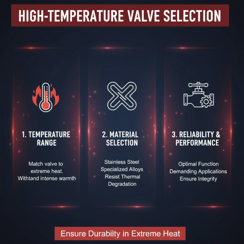 Top 10 High Temperature Valves for Optimal Performance and Reliability