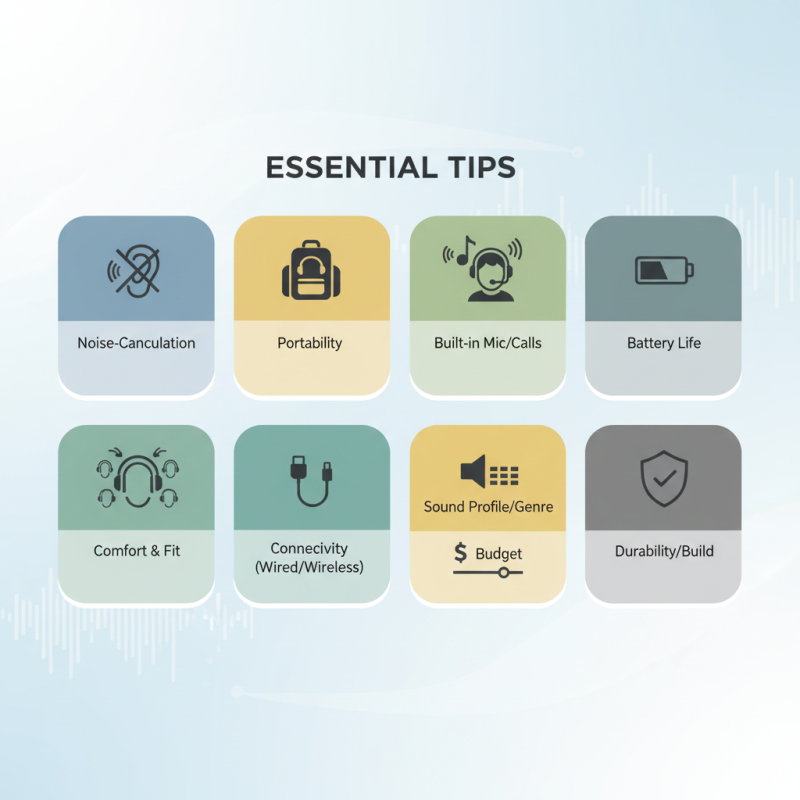 10 Essential Tips for Choosing the Best Headphones for Your Needs