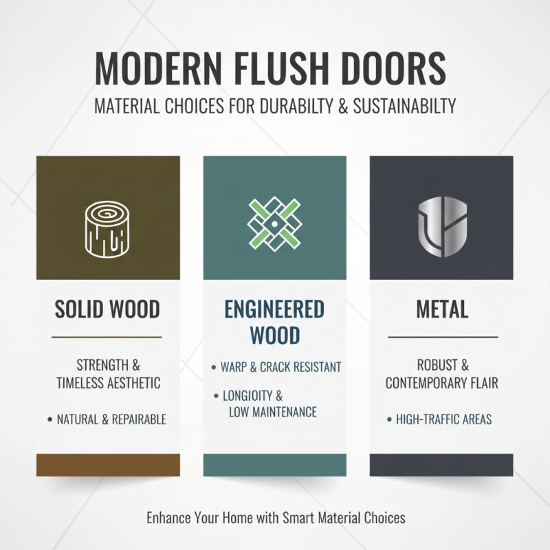 Why Is a Flush Door the Best Choice for Modern Home Design