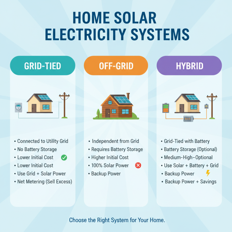 How to Choose the Best Solar Electricity System for Your Home