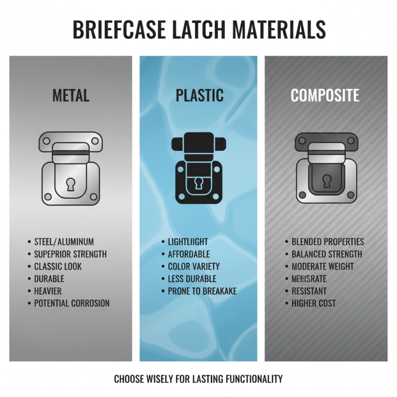 Essential Guide to Choosing the Best Briefcase Latch for Your Needs