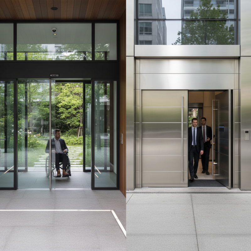 How to Choose and Maintain Power Doors for Your Home or Business
