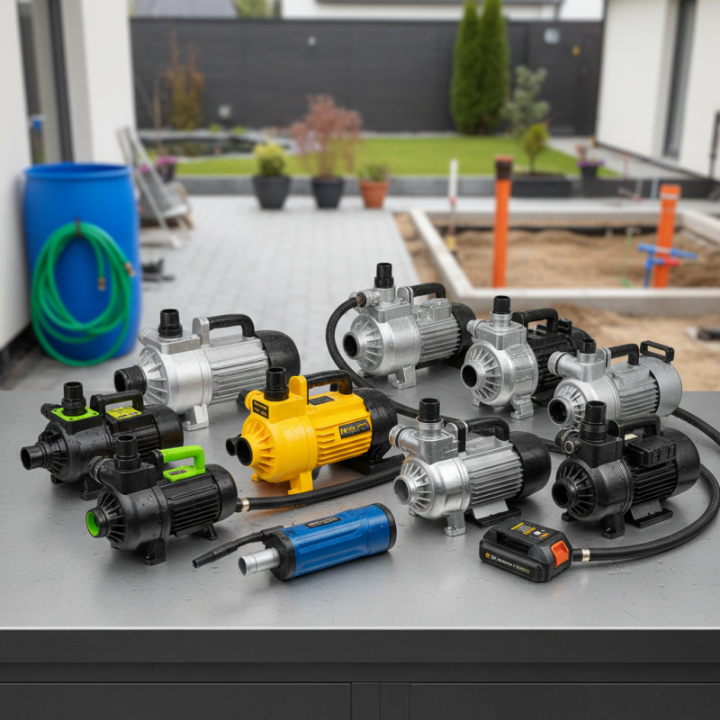 Top 10 Battery Pumps for Efficient Water Transfer and Easy Usage