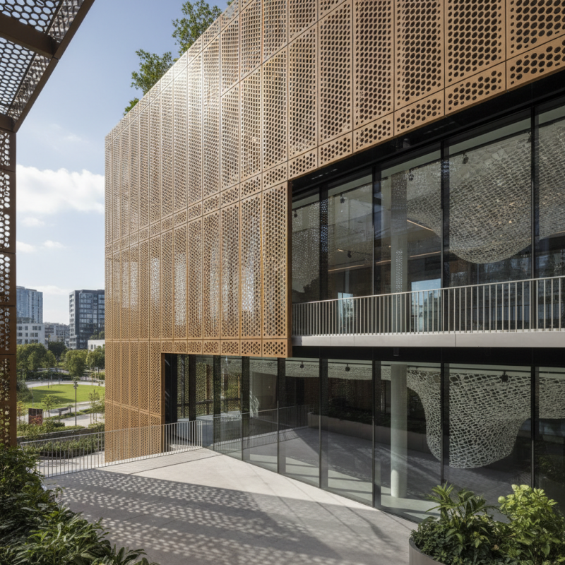 What is Perforated Metal and Its Uses in Construction and Design