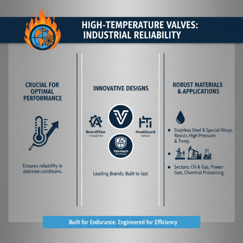 Top 10 High Temperature Valves for Optimal Performance and Reliability