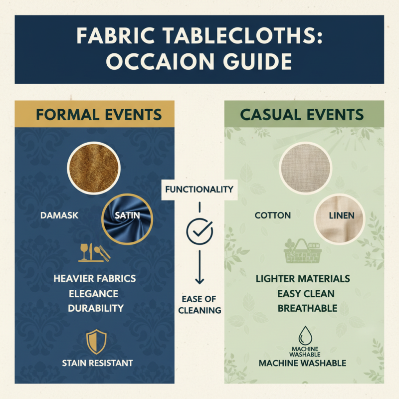 2025 How to Choose the Perfect Fabric Tablecloths for Any Occasion