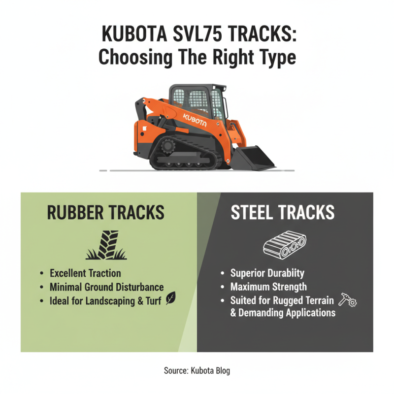 Essential Tips for Choosing Kubota SVL75 Tracks for Optimal Performance
