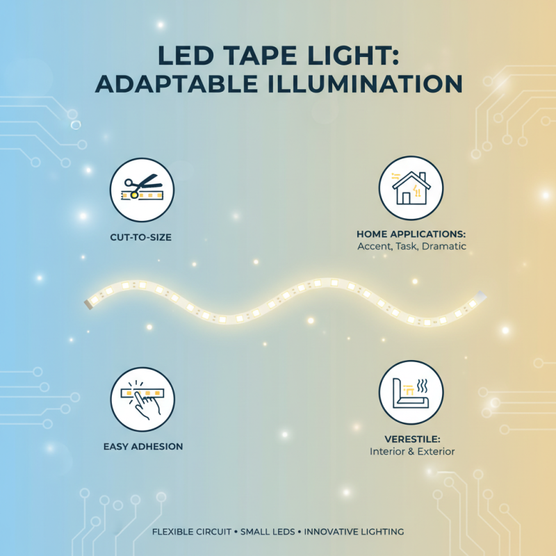 What is LED Tape Light and How to Choose the Right One for Your Home