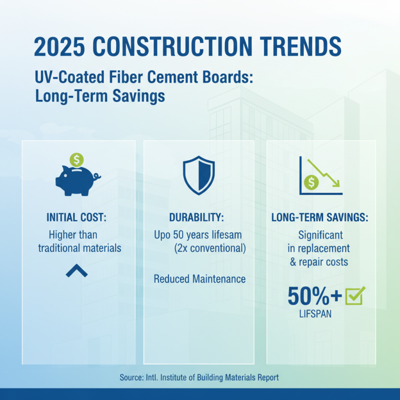 Exploring the Benefits of UV Coated Fiber Cement Board in 2025 Construction Trends