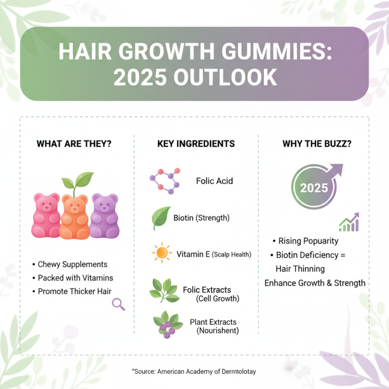 How to Use Hair Growth Gummies for Thicker and Healthier Hair in 2025