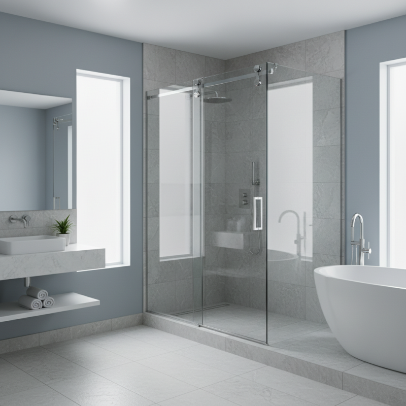 Top 10 Benefits of Sliding Door Glass Showers for Modern Bathrooms