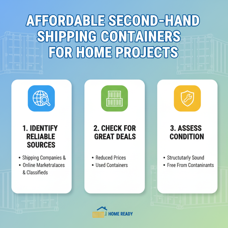 How to Use Second Hand Shipping Containers for Affordable Home Projects