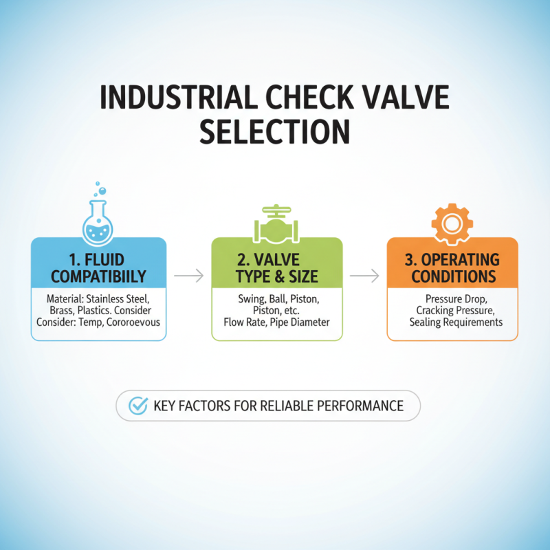 Top 10 Tips for Choosing the Best Industrial Check Valves for Your Needs
